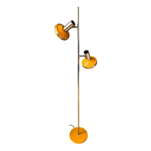 Mid-Century Modern Space Age Floor Lamp from Hustadt Leuchten For Sale