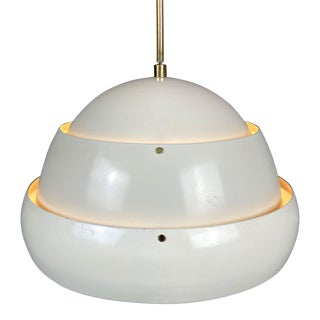 1970s Vintage Scandinavian Design Metal Pendant Lamp DDR For Sale