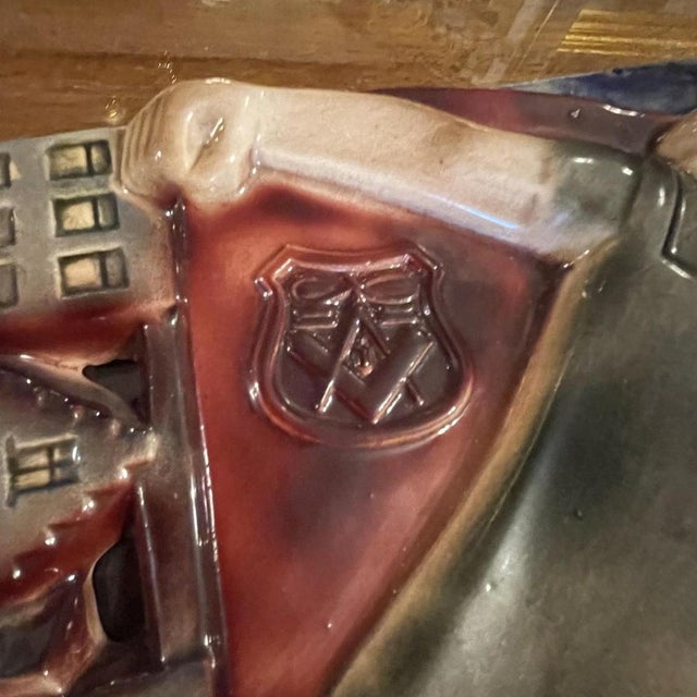 Bas-Relief Sculptures by Rene Boschmans for Coceram, 1950s, Set of 4 For Sale - Image 11 of 18