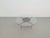 Round Glass Coffee Table with Wood X-Base, 1970 For Sale - Image 4 of 17