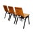 Mid-Century Modern Stacking Chairs from Roland Rainer, Vienna, 1952 For Sale - Image 3 of 18