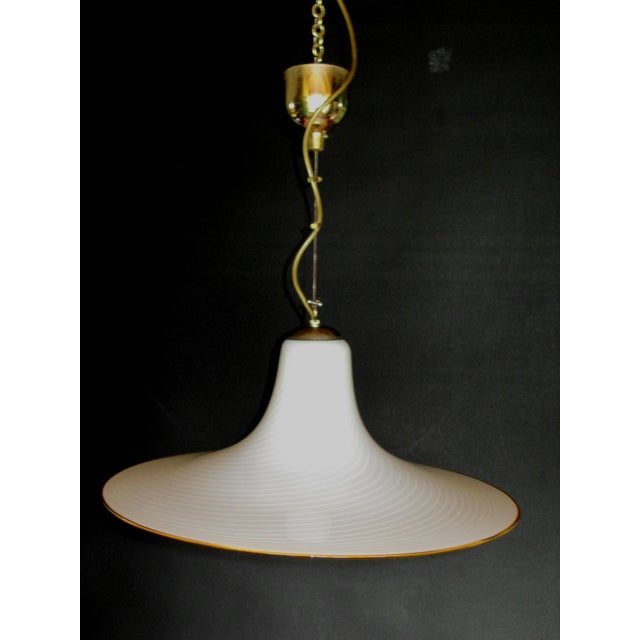 Beige Beige Pendant Lamp from Kalmar For Sale - Image 8 of 8
