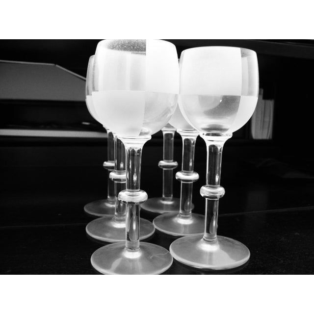 1980s Art Deco Hermes Paris Crystal Glasses - Set of 18 For Sale - Image 12 of 16