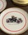 Vintage pair of Hyalyn porcelain decorative wall plates featuring the 1906 Ford Model N and the 1901 Oldsmobile Curved...