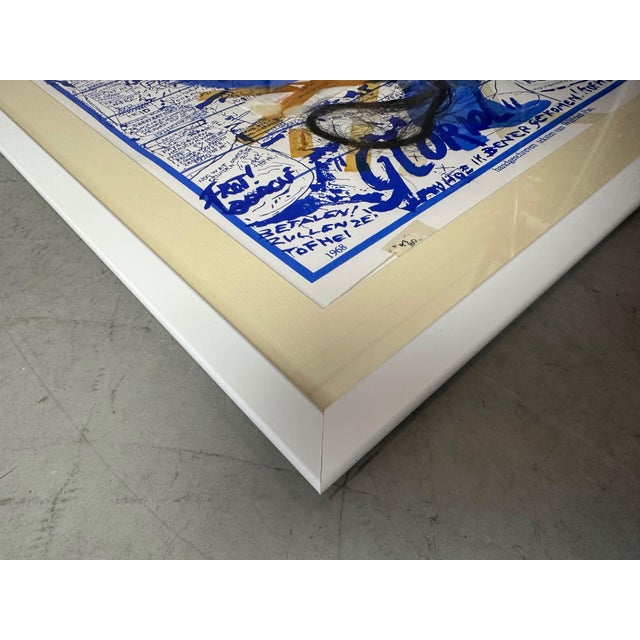 Wilfried Pas, Signed Screen Print, 1960s For Sale - Image 4 of 13