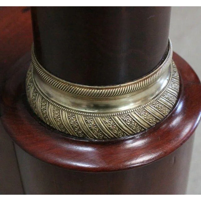Empire Mahogany Console Table For Sale - Image 15 of 18