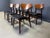 Mid-Century Dining Set attributed to Louis van Teeffelen for Wébé, 1960s, Set of 7 For Sale - Image 12 of 17