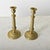 Metal French Pair of 19th Century Empire Brass Candlesticks For Sale - Image 7 of 12