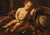 Circle of Antonio Tibaldi, Vanitas Still Life, 1700, Oil on Canvas For Sale - Image 14 of 16