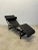Cassina Lc4 Le Corbusier “Noire” Chaise Lounge for Cassina For Sale - Image 4 of 12