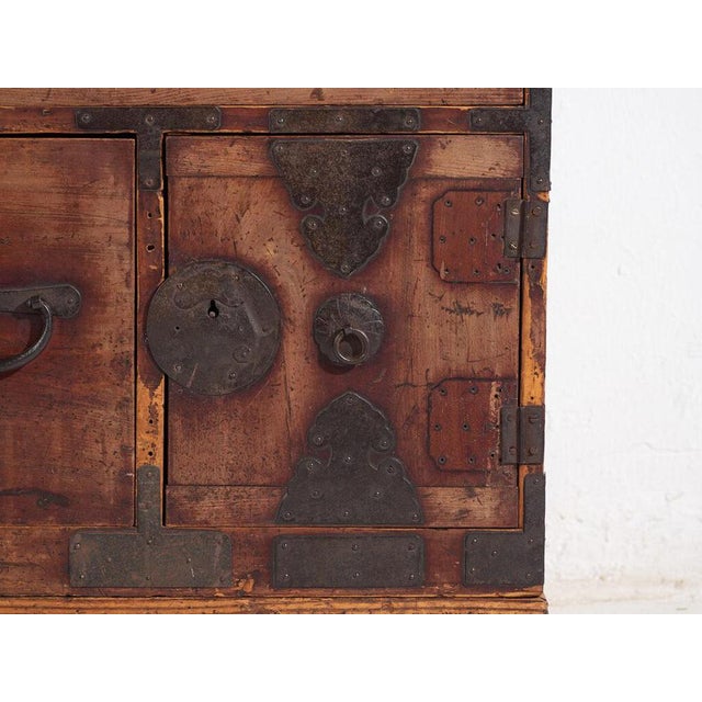 Japanese Tansu in Wood For Sale - Image 6 of 14