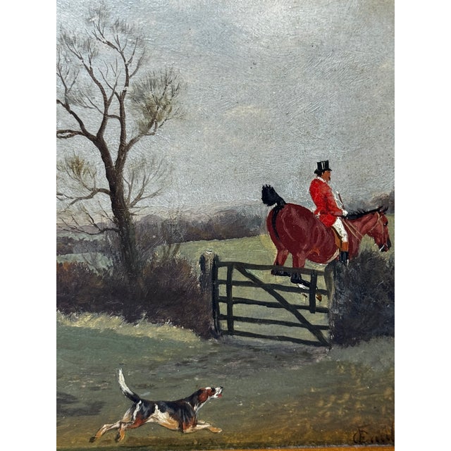 19th Century Sporting Painting — The Meet (The Berkeley Hunt), c.1880 by Charles Faulkner For Sale - Image 10 of 18
