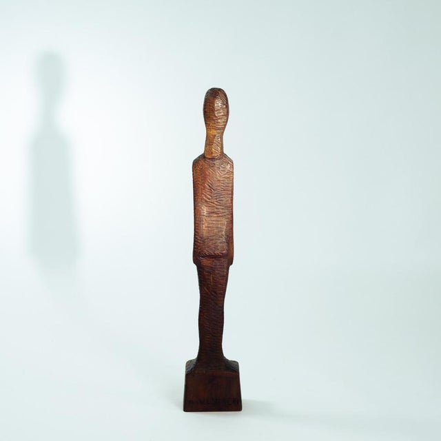 1970s Koos van Vlijmen, Nude Sculpture of Womans Figure, 1970s, Wood For Sale - Image 5 of 13