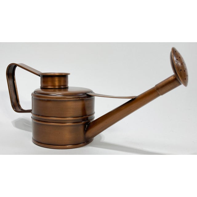 Vintage Smith and Hawken Bronzed Copper Watering Can Chairish