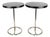 Art Deco Side Tables by René Herbst, Chrome & Bakelite, Circa 1935 For Sale