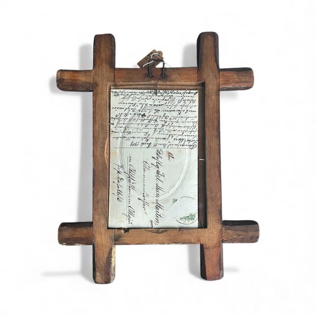1900s Pair of Black Forest Frames For Sale In Aspen - Image 6 of 6