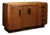 Art Deco Brown Wooden Sideboard, 1930s For Sale
