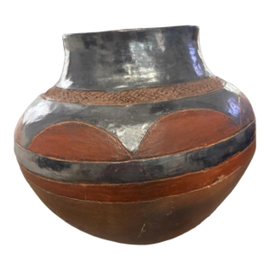 19th Century Tribal Zimbabwe Handmade Clay Pitcher