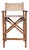 Leather Bar Stool - Brown For Sale