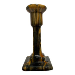 19th Century Rockingham Candlestick