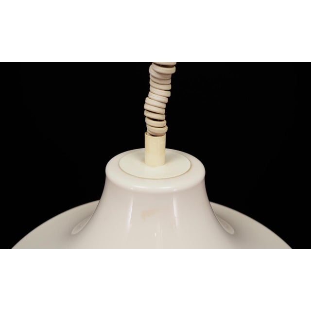 1970s Danish White Pendant Lamp from Fog & Mørup, 1970s For Sale - Image 5 of 8