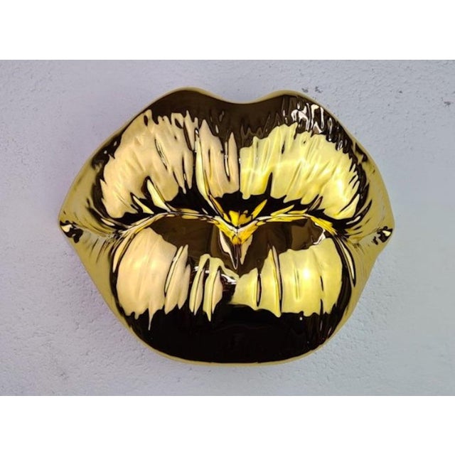 Sagrasse, Kiss Gold, 2023, Resin and Marble Powder For Sale - Image 4 of 4