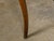 Brown French Louis XV Style Walnut Side table with Scalloped Apron and Single Drawer For Sale - Image 8 of 12