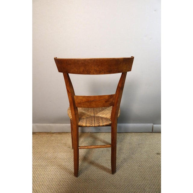 19th-Century Straw-Seated Chairs, Set of 10 For Sale - Image 5 of 8