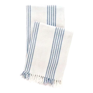 Pine Cone Hill by Annie Selke Ibiza French Blue Throw