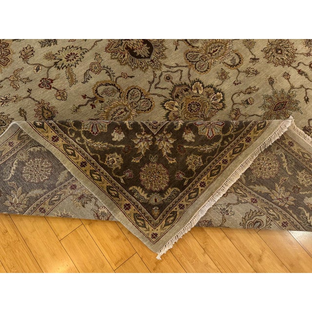 Textile Persian Tabriz-Style Oriental Rug For Sale - Image 7 of 10