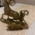 Rams Vintage Sculpture – Trio of Vintage Rams Sculpture on Textured Mountain Base For Sale In New Orleans - Image 6 of 6