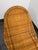 Wood Rattan Scoop Back Side Chair, Vintage For Sale - Image 7 of 12