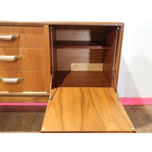 1960s Mid Century Modern Vintage Teak Sideboard Credenza by G Plan Danish Style For Sale - Image 11 of 15