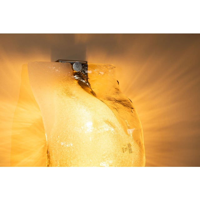 LP 276 Wall Lamps in Cast Glass by Carlo Nason for Mazzega, Italy, 1970s, Set of 4 For Sale - Image 18 of 18