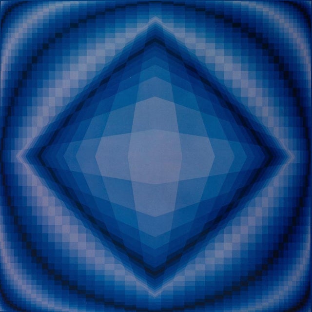 Victor Vasarely (1906-1997) Boreal Heliogravure after a work by the artist On heavy paper, 27 x 27 cm (approx. 11 x 11...