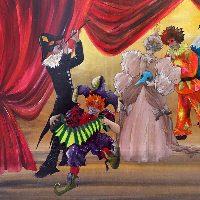 Renée Smith, Odou, Belgium, Painting on Panel For Sale - Image 10 of 16