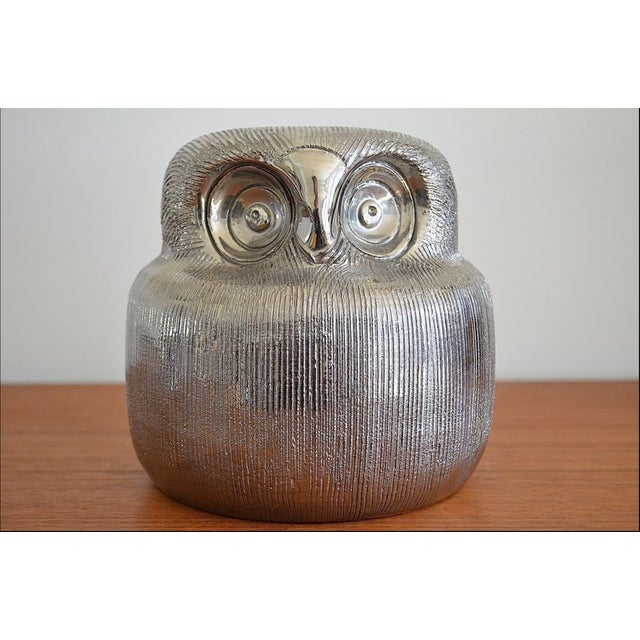 Ceramic Owl by Aldo Londi for Bitossi, 1970s For Sale - Image 10 of 10