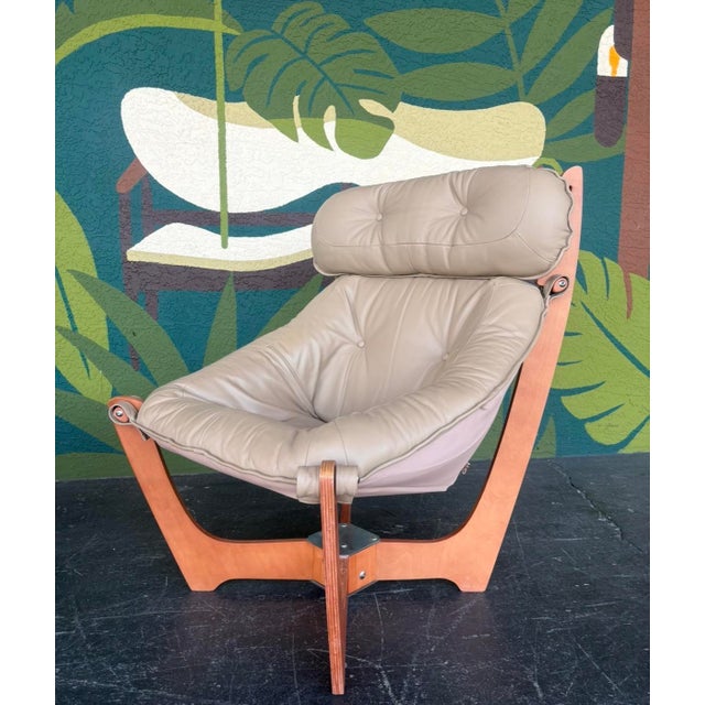 Odd Knutsen Danish Modern Luna Chair Pair W Otto For Sale In Tampa - Image 6 of 17