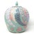 Pastel Celadon Chinese 10-Inch Ginger Jar With Abstract Chinoiserie Design For Sale In Tampa - Image 6 of 9