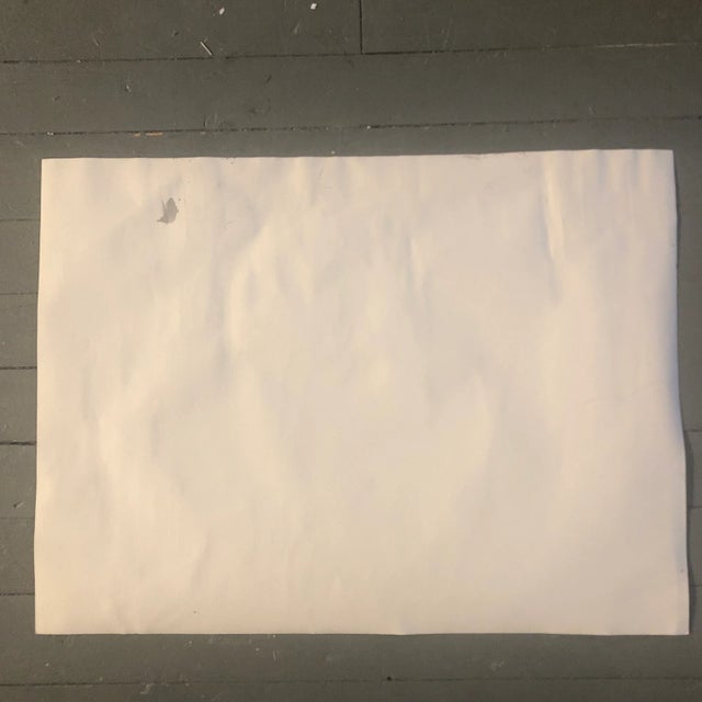 1970s Original Vintage Abstract Surrealist Watercolor Painting 1970’s For Sale - Image 5 of 6