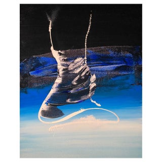 Stefano, Sky, Oil on Canvas, 2023 For Sale