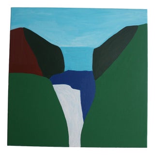 Bodasca, Painting on Canvas Waterfall, 2026, Canvas For Sale