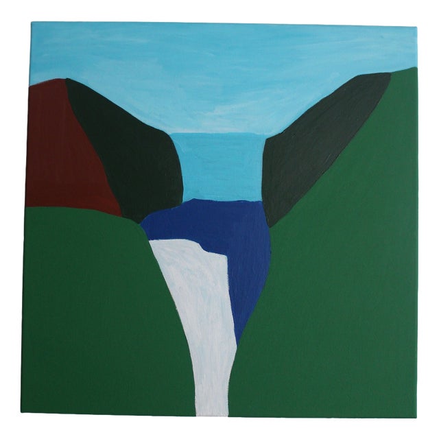 Bodasca, Painting on Canvas Waterfall, 2026, Canvas For Sale