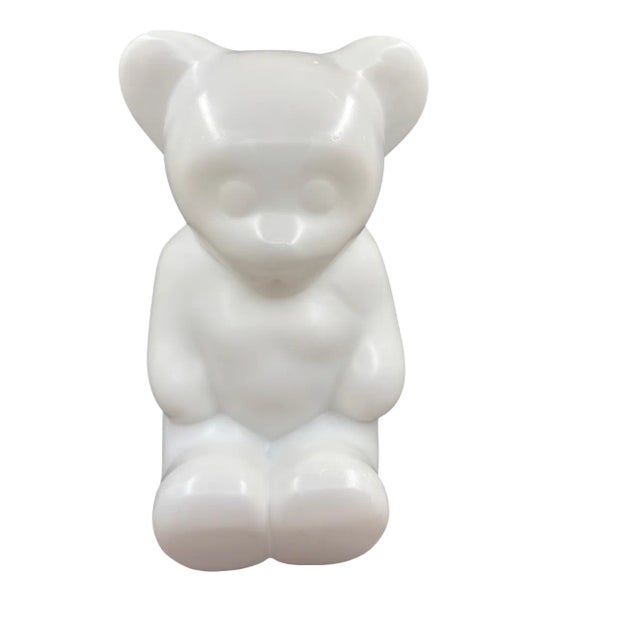 The Seat Bear Lamp in White from Lumibar, 1980s For Sale