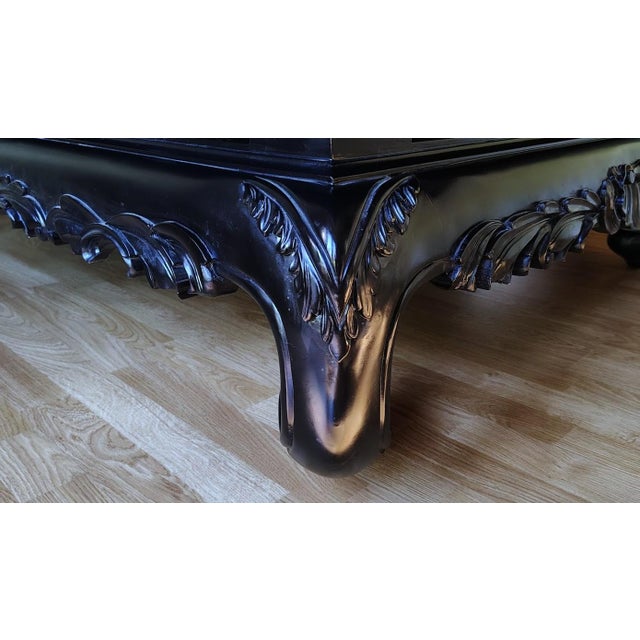 Ralph Lauren Style Custom Ming Coffee Table For Sale - Image 14 of 15