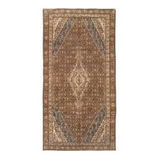 Pasargad DC Rust Handmade Antique Mahal Rug For Sale