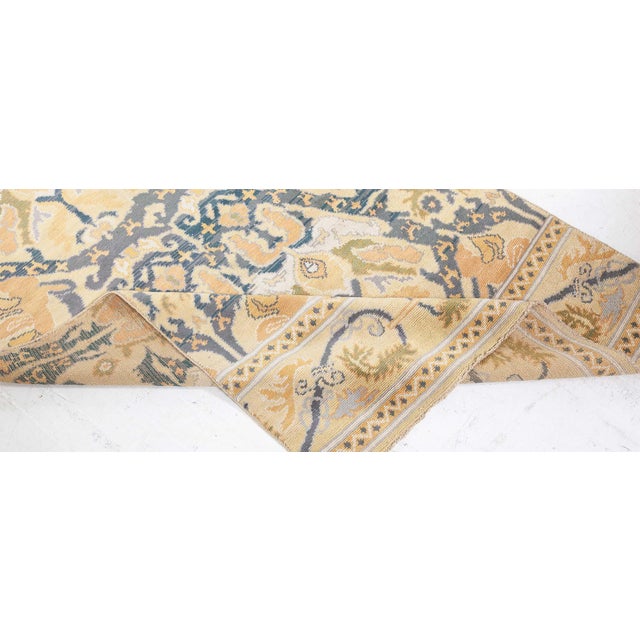 Doris Leslie Blau Vintage 1920s Spanish Cuenca Design Runner (Fragment) For Sale In New York - Image 6 of 7