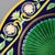 George Jones Majolica Dog Rose Plate For Sale - Image 4 of 6