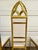 Mid 20th Century Set of 4 Hollywood Regency Gothic Revival Gilt Dining Chairs in Ivory Bouclé For Sale - Image 5 of 12