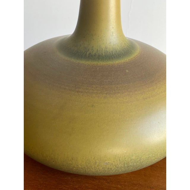 Large table lamp by Lotte and Gunnar Bostlund. While produced in Canada and the US, the ceramicist duo were from Denmark....